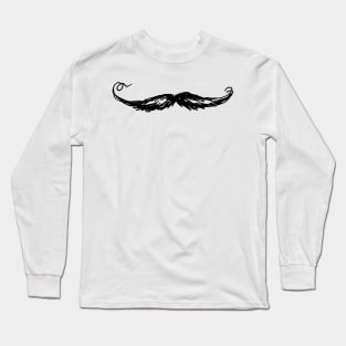 Moustache Long Sleeve T-Shirt